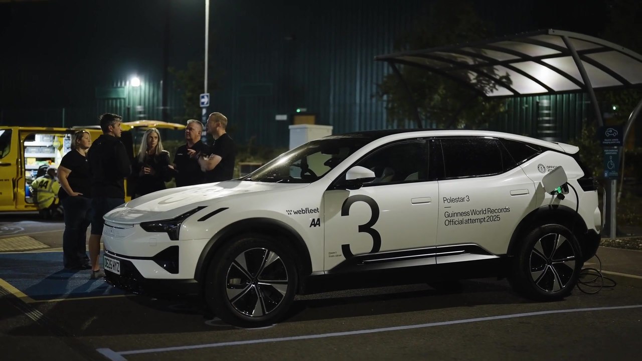 Polestar 3 stellt Guinness-Weltrekord für längste gefahrene Strecke auf