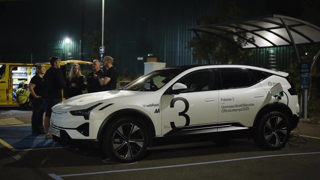 Polestar 3 sets Guinness World Record for longest journey travelled by an electric SUV on a single charge