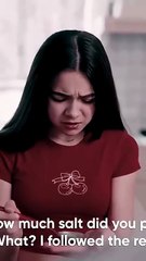 Girl chooses a nanny based on their onion soup #shorts