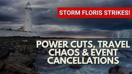Storm Floris Hits UK with 134mph Winds—A Summer Storm Like Never Before