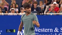 Alcaraz rolls into Cincinnati quarters