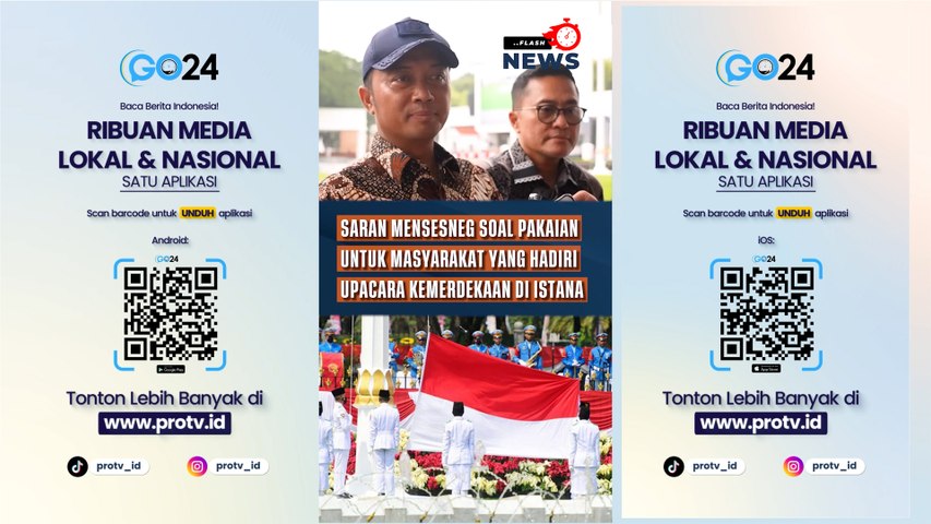 Saran Mensesneg soal Pakaian untuk Masyarakat yang Hadiri Upacara Kemerdekaan di Istana Merdeka