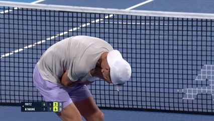 The moment Terence Atmane stunned Taylor Fritz