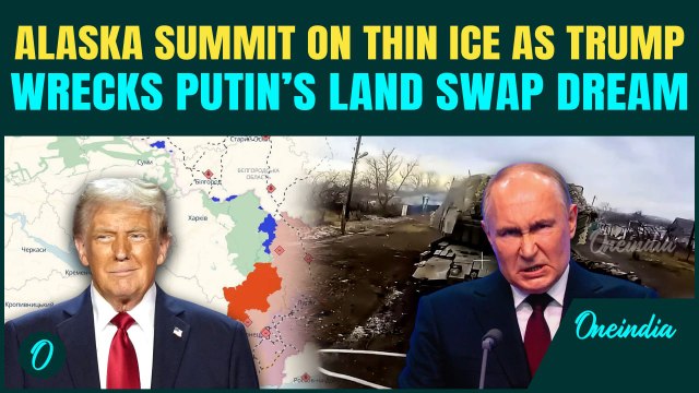 Trump SABOTAGES Putin’s Territory Swap Plan? Trump-Putin Alaska Summit Stumbles Before It Begins?
