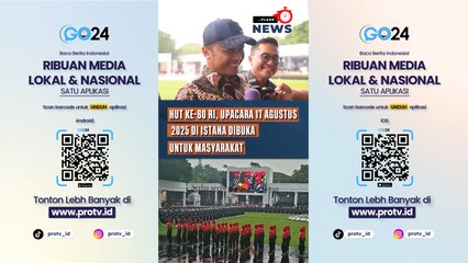 HUT ke-80 RI, Upacara 17 Agustus 2025 di Istana Dibuka untuk Masyarakat