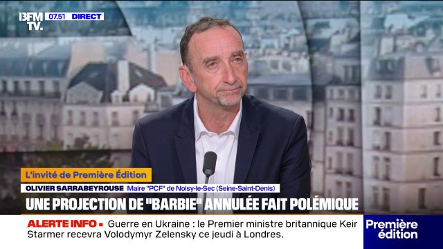 Projection de Barbie annulée: Il n'y a pas de zone de non-droit culturel à Noisy-le-Sec , assure le maire de la ville, qui indique vouloir porter plainte