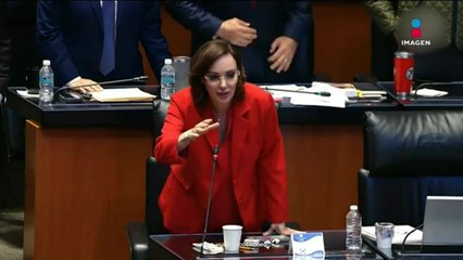 Lilly Téllez exigió cuentas a Noroña sobre su viaje a Europa