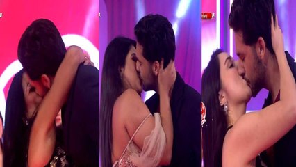 Santiago besa a sus participantes como muestra de amor