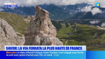 Savoie : la via ferrata la plus haute de France