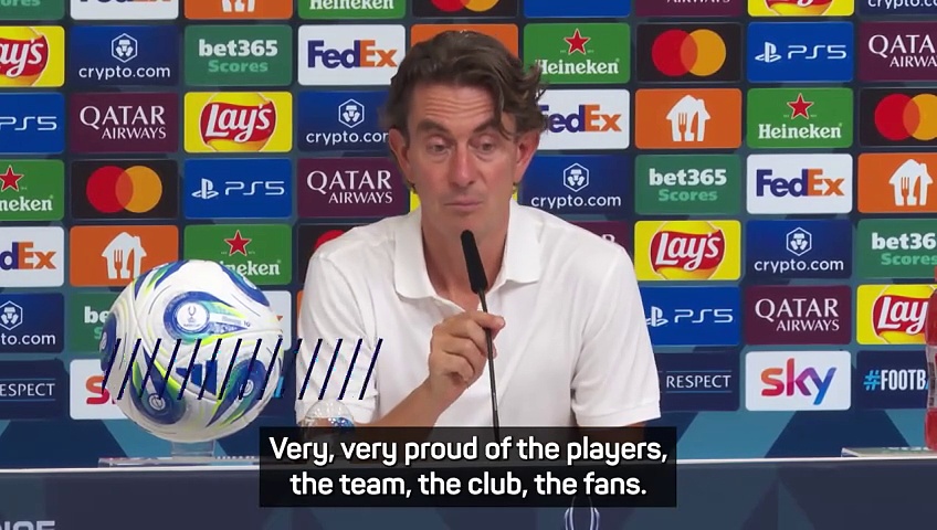 Frank 'very proud' of players despite late collapse