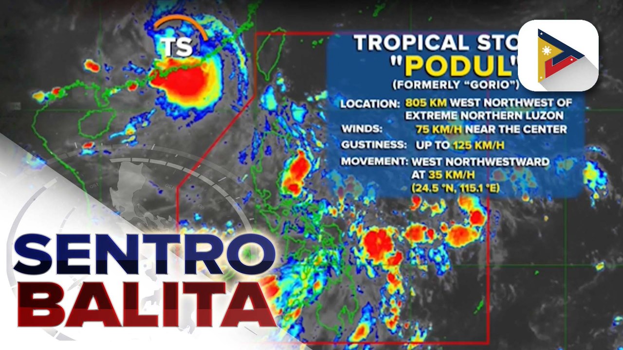 Bagyong #GorioPH, nasa Mainland China na ayon sa PAGASA; Habagat, magpapaulan pa rin sa malaking bahagi ng bansa