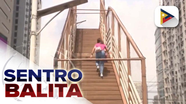 Bagong footbridge na kapalit ng 'Mt. Kamuning', ipatatayo na; naturang footbridge, lalagyan ng mga elevator at manlift | ulat ni Bernard Ferrer