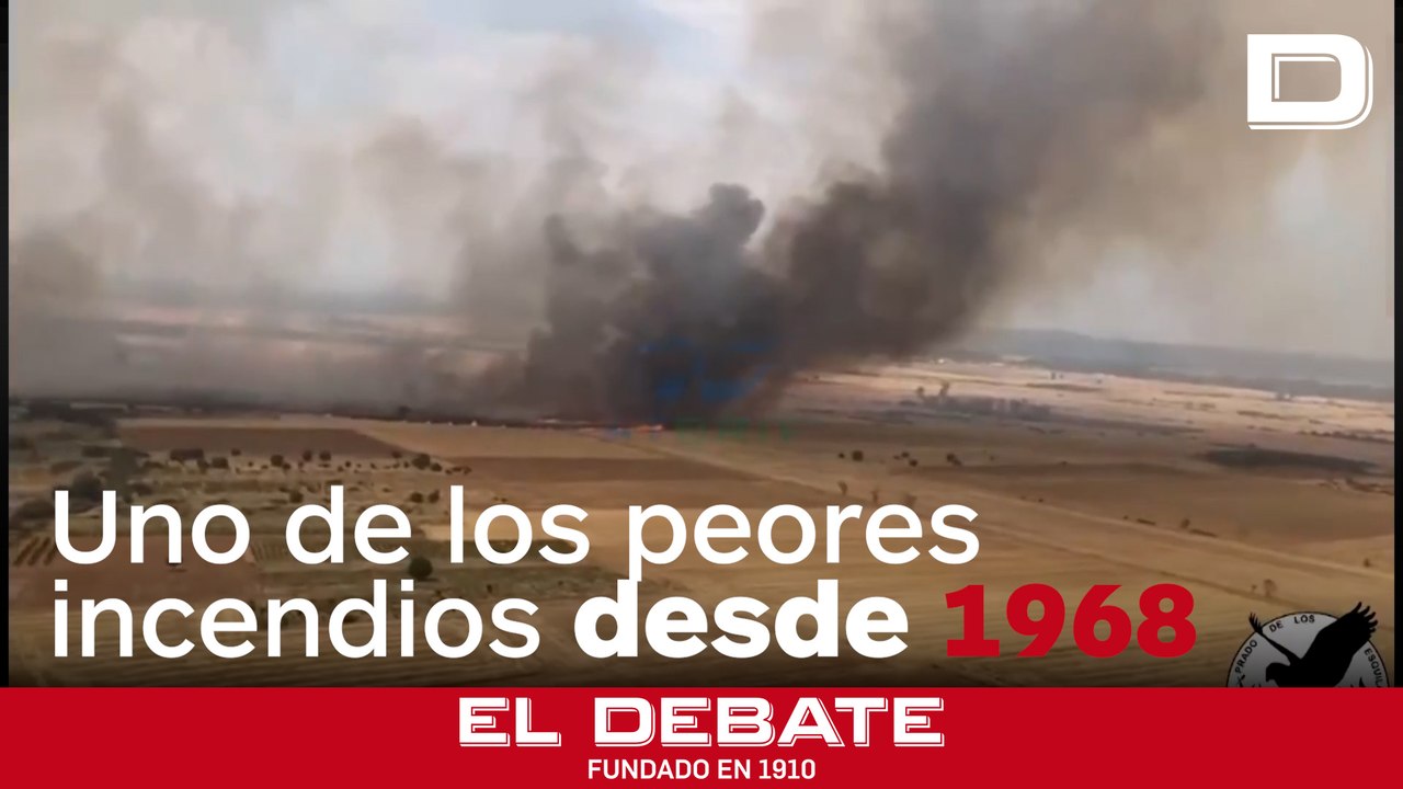 El incendio de Zamora puede convertirse en el peor de España desde 1968
