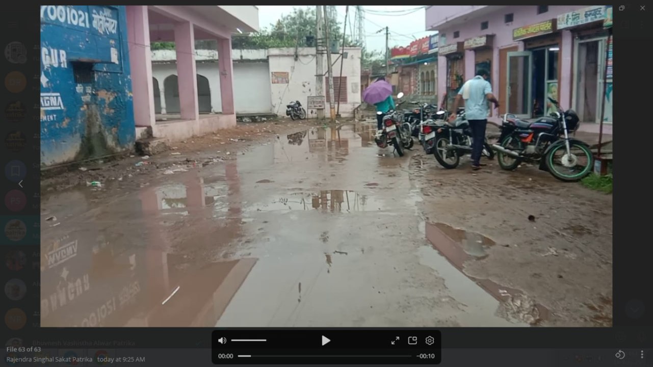 VIDEO: अलवर में अल सुबह से रिमझिम बारिश, बांध म...