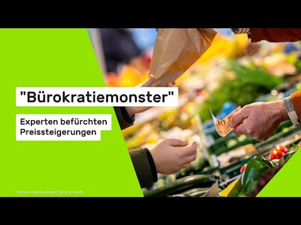 'Bürokratiemonster' aus Brüssel - Experten befürchten Preissteigerungen