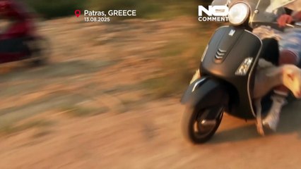 NO COMMENT: Los incendios en Grecia obligan a evacuar residentes y rescatar animales