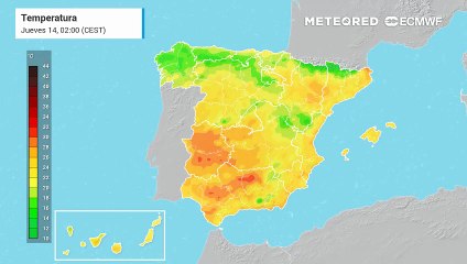 La ola de calor se recrudecerá en España en el puente