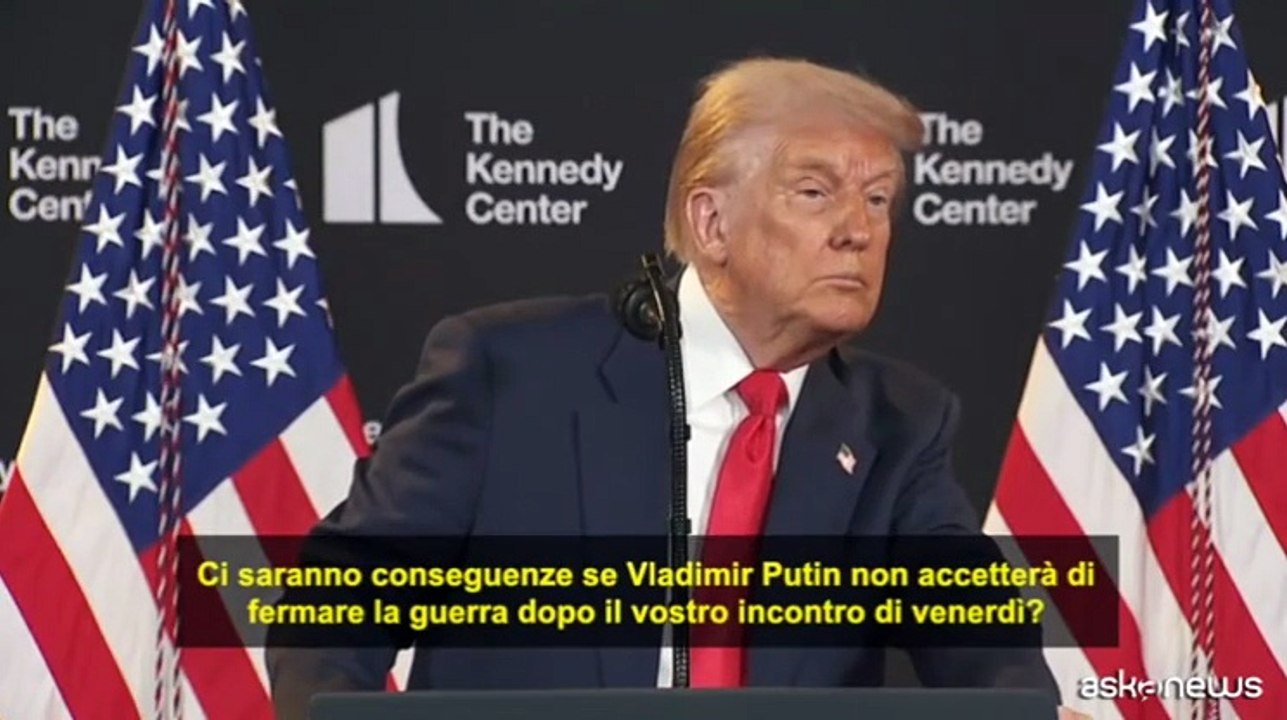 Ucraina, Trump: conseguenze gravi se Putin non porrà fine alla guerra