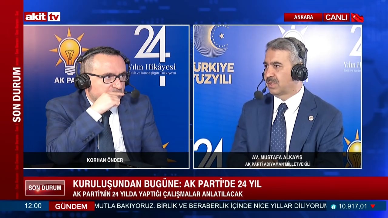 AK Parti Adıyaman Milletvekili Mustafa Alkayış AK Parti'nin 24 yıllık serüvenini değerlendirdi
