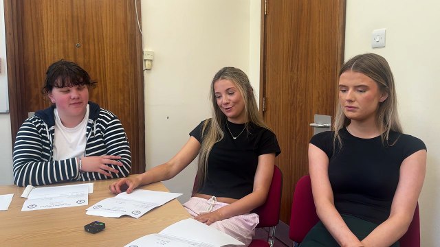 Watch as QEII pupils discuss their A-Level results and plans for the future