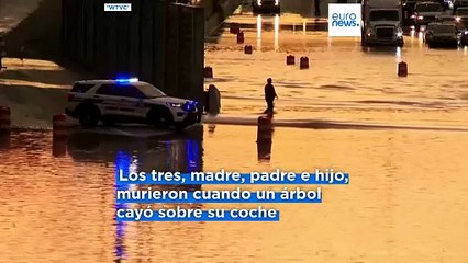 3 personas de una familia mueren en Tennessee (Estados Unidos) a causa de las lluvias torrenciales