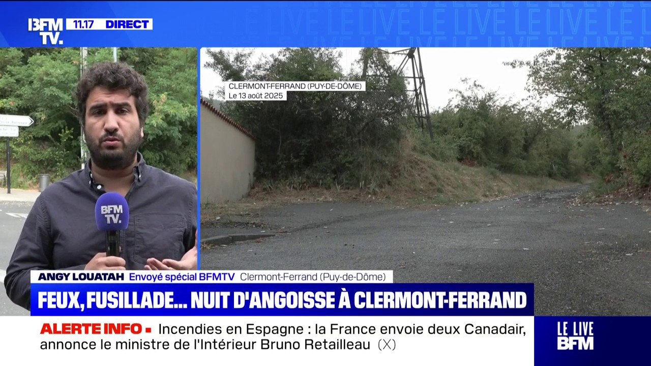 Fusillade, incendie, corps calciné retrouvé...une nuit de violences à Clermont-Ferrand