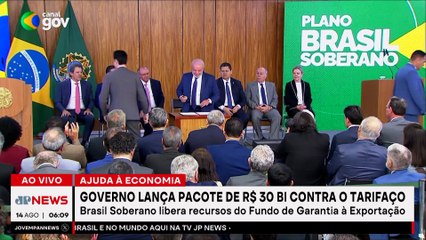 Tarifaço de Trump: Governo anuncia medidas de apoio para setor produtivo