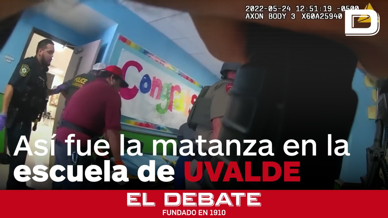 Los vídeos que demuestran una actuación lenta de la Policía en la masacre del colegio de Uvalde, en Texas