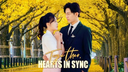 Together Hearts in Sync - Pink Bling