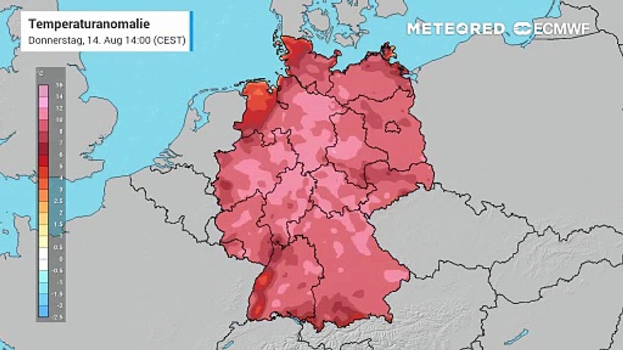 Extreme Hitze in Deutschland- über 35 Grad!
