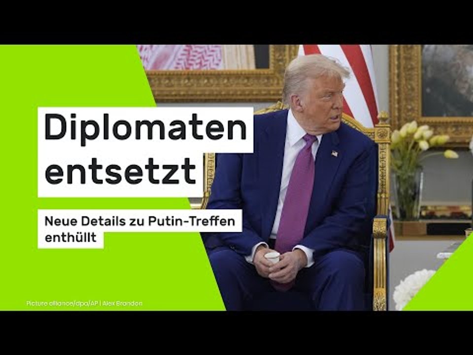 Diplomaten entsetzt - neue Details zu Putin-Treffen enthüllt