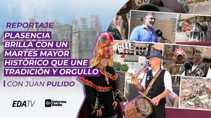 Plasencia brilla con un Martes Mayor histórico que une tradición y orgullo