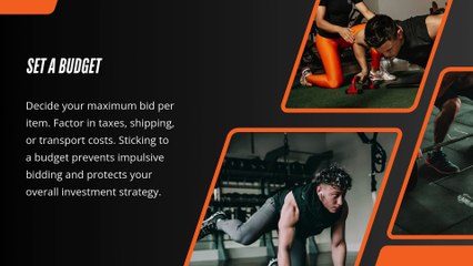 How To Bid Smartly At A Fitness Equipment Auction