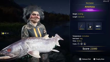 Legendary Fish Amemasu Kamuibetsu Reserve COTW The Angler 14 August 2025