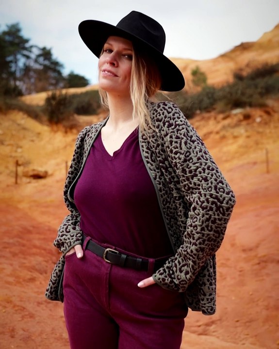 Veste Leoti/Tee shirt Jaipura/Ceinture Maz/Jean Reck