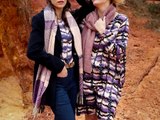 Knitted rectangular scarf femme La Fianc&eacute;e