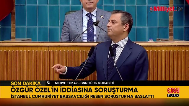 İstanbul Cumhuriyet Başsavcılığı Özgür Özel'in iddialarına soruşturma başlattı