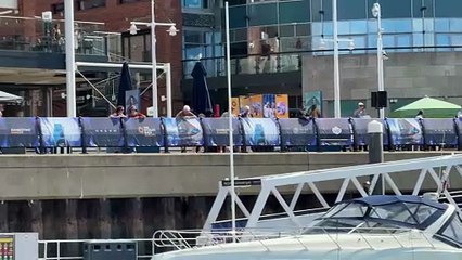 Gunwharf prepares for The Ocean Race - video by Marcin Jedrysiak