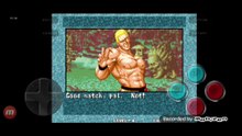 Fatal Fury 3 Bob Wilson vs Geese Howard Bob Wilson é derrotado por Geese Howard