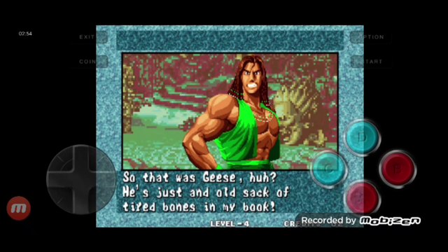 Fatal Fury 3 Bob Wilson vs Geese Howard luta completa