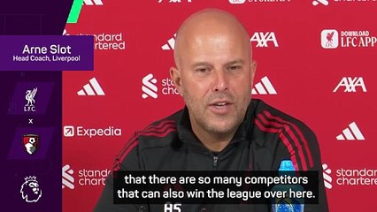 Slot admits tough competition makes retaining title 'so difficult'