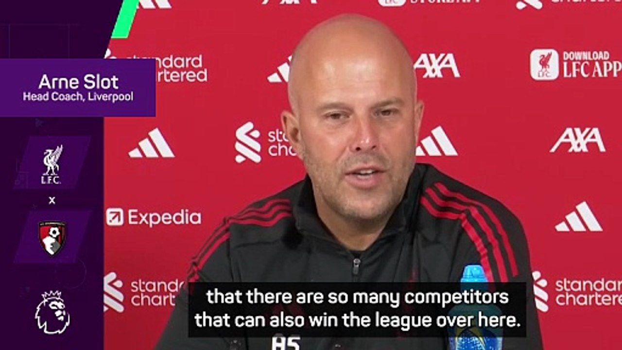Slot admits tough competition makes retaining title 'so difficult'