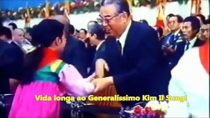Vida longa ao Generalíssimo Kim Il Sung