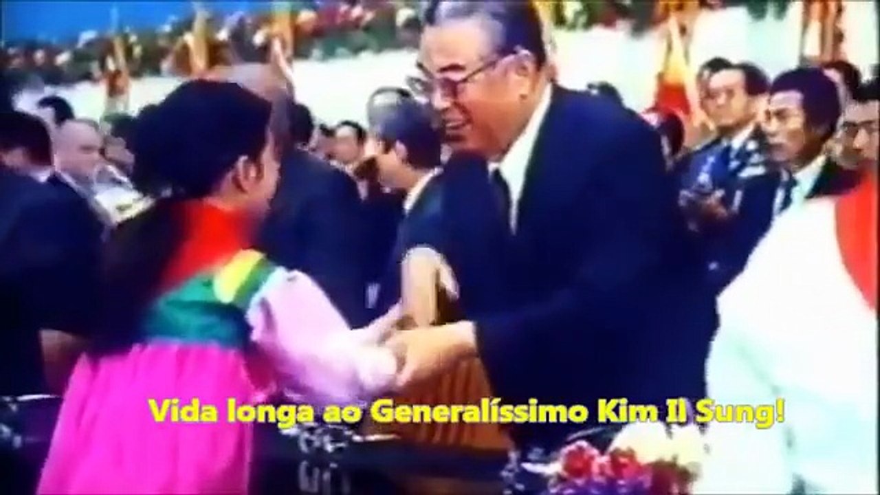 Vida longa ao Generalíssimo Kim Il Sung