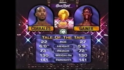 Diego Corrales vs Derrick Gainer - HBO BAD 3-18-2000