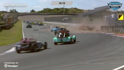 Caterham Iberia 340R 2025 Zandvoort Race 2 Big Crash