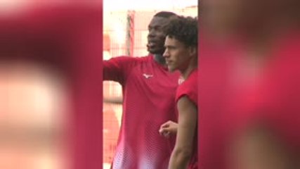 Monaco - Premier entraînement collectif pour Pogba