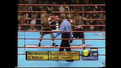 Floyd Mayweather Jr vs Gregorio Vargas - HBO BAD 3-18-2000
