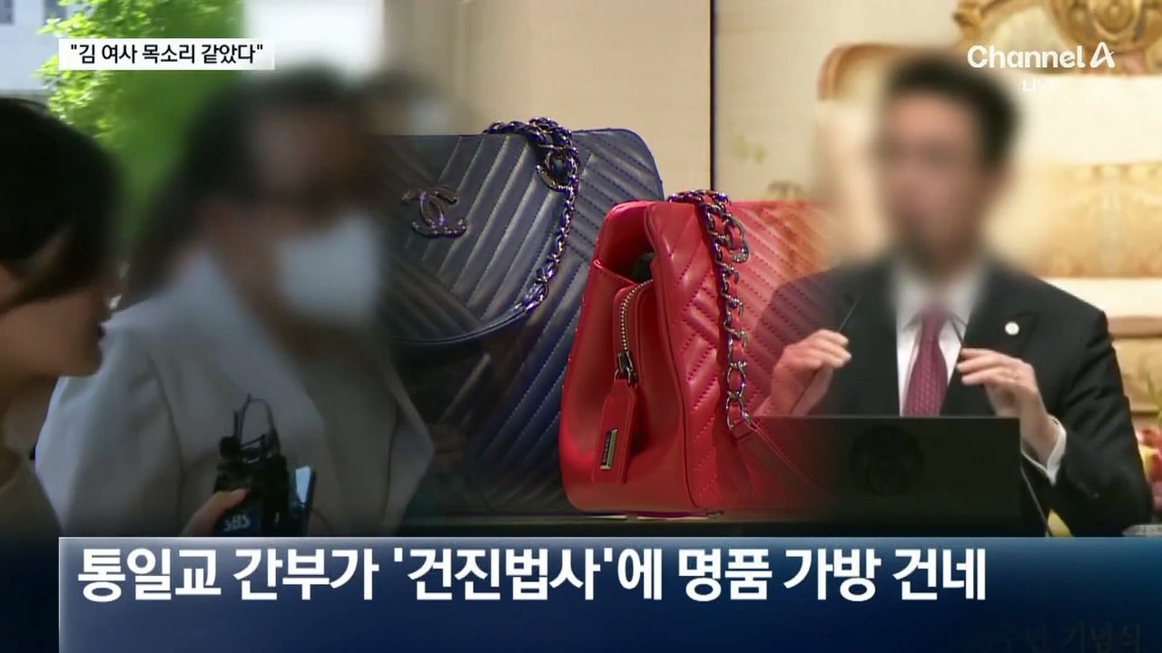 “영상통화 목소리 김건희 같아” 샤넬 직원 진술