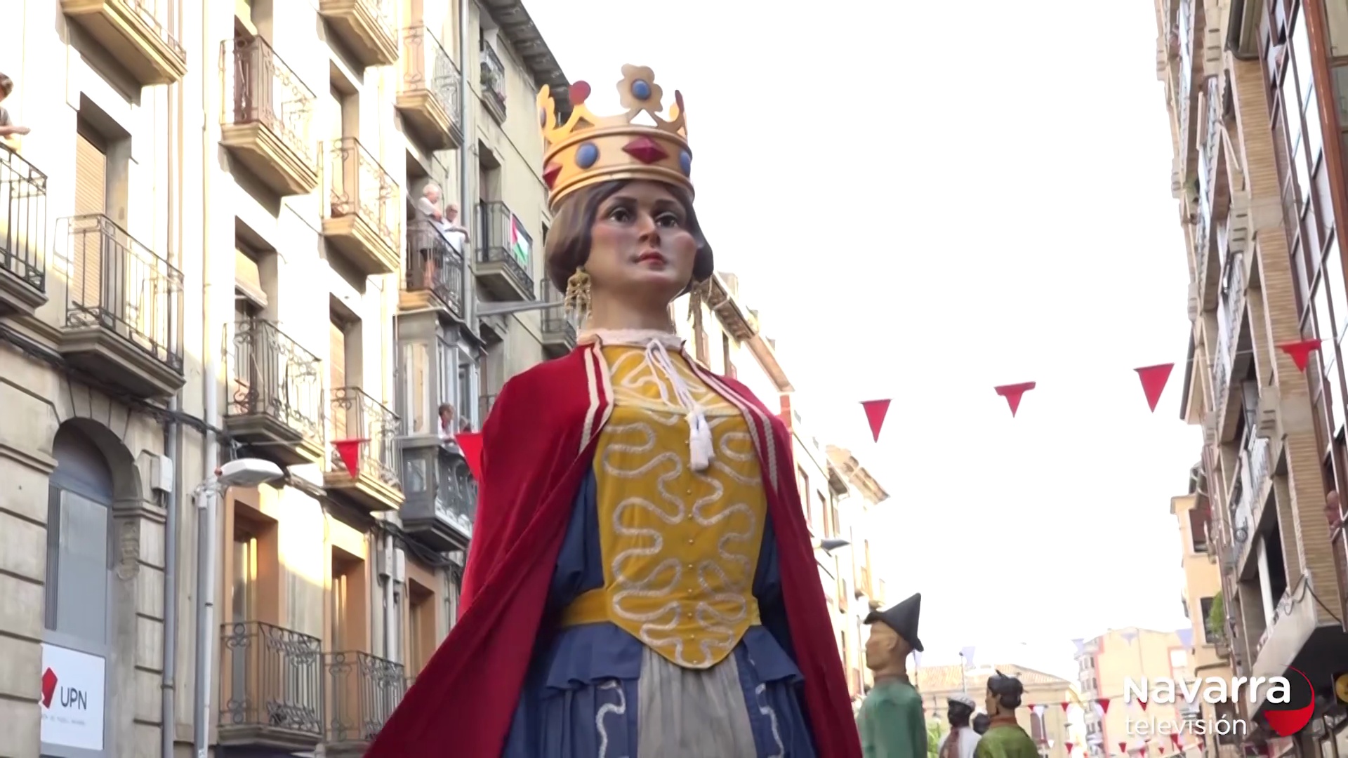 La Asunción siente el fervor en el día grande de Tafalla